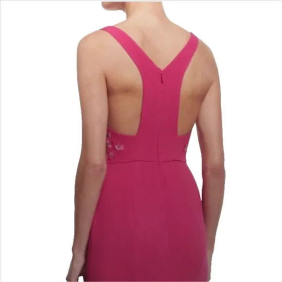 and other stories embroidered dress & Other Stories Pink Strappy Embroidered Maxi Dress UK 6 – Reliked main image 1